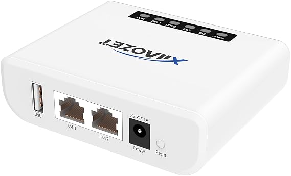 LK100W Wireless Print Server, USB 2.0 Printer Sharing