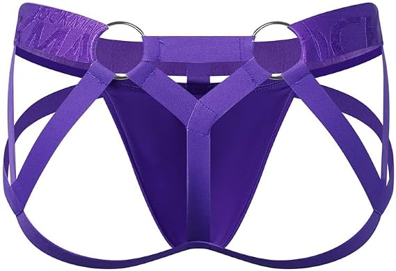 JOCKMAIL Jock Straps for Men Sexy Jockstrap Comfortable Men's Thong Underwear for Athletic, Gym & Clubwear