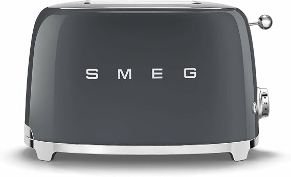 Smeg 2X2 Slate Grey Toaster TSF01GREU