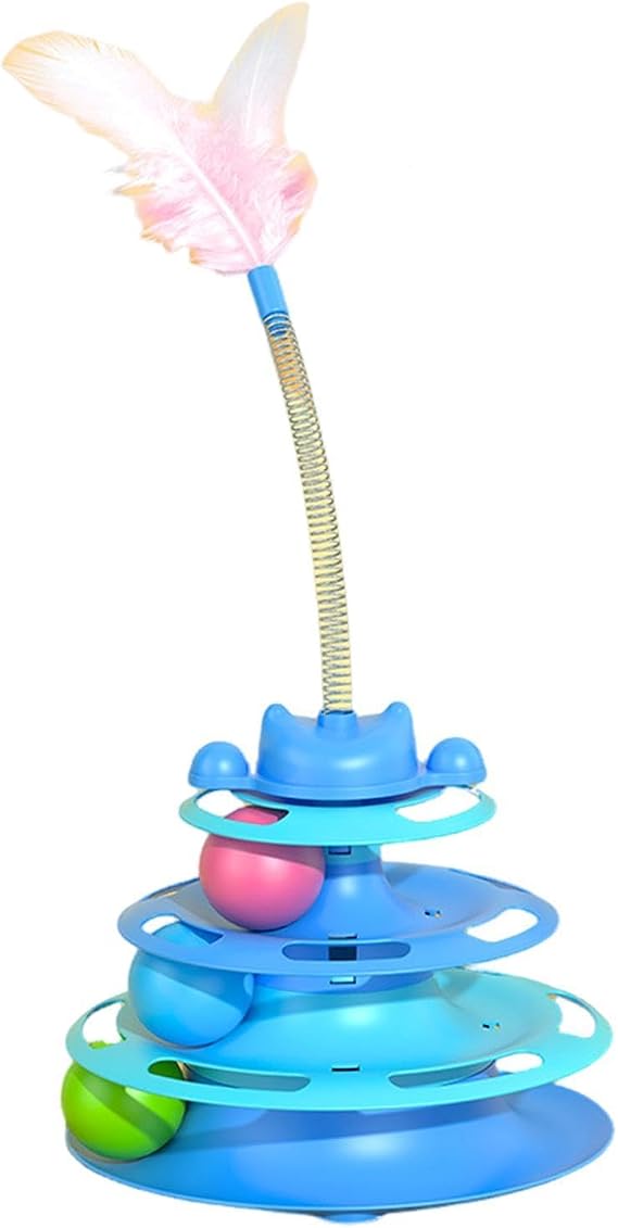 Cat Track Toy Kitten Interactive Training