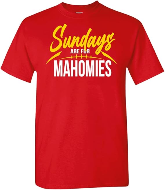 Sundays are for Mahomies Men's T-Shirt for Football Fans