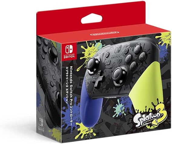 Genuine Nintendo Nintendo Switch Pro Controller Splatoon 3 Edition