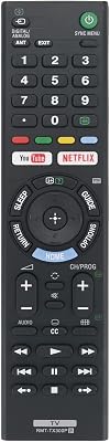 Allimity RMT-TX300P RMTTX300P Replacement Remote sub RMF-TX200U RMF-TX300U RMF-TX201U RMF-TX310U RMF-TX220U RMF-TX300B RMF-TX310B RMF-TX200B RMT-TX102U RMT-TX100U Compatible with Sony Bravia LCD TV