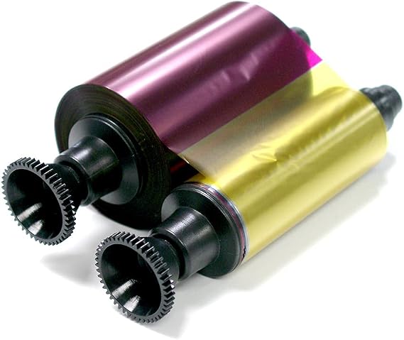 R3011 Evolis YMCKO Color Printer Ribbon - 200 prints