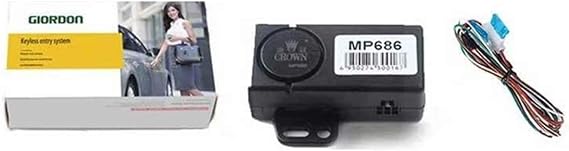 Old Car Upgrade Keyless Entry Close Windows Open Trunk Automatically, 3 Ways Lock/Unlock App Control