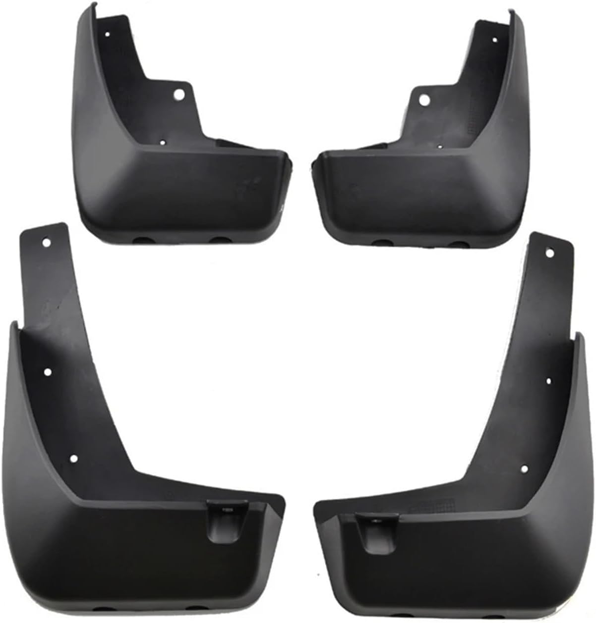 Set Molded Mud Flaps Compatible with Renualt Koleos II 2016-on Mudflaps Splash Guards Mud Flap Mudguards Fender Front Rear Sumsung QM6
