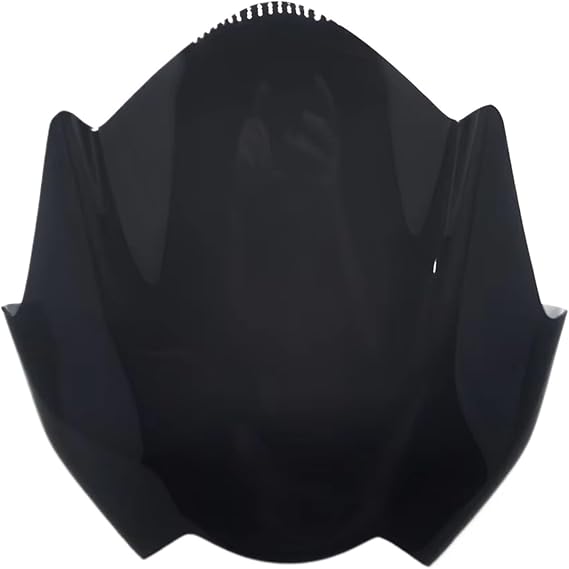 Motorcycle Windscreen For TRIUMPH For SPEED For STREET For TRIPLE For R 2016 2017 2018 2019 2020 Motorcycle Sports Visor Windshield Windscreen Motorcycle Wind Deflector(Black)
