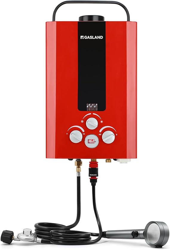 GASLAND BE158R Tankless Water Heater Propane | CSA Certified | 6L 1.58 GPM