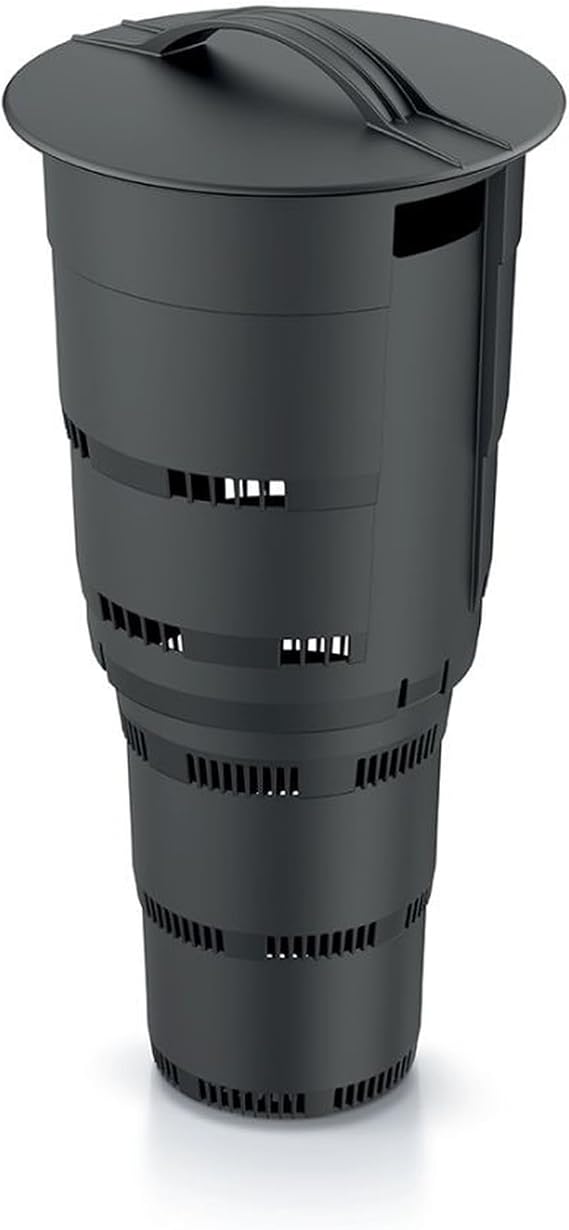 Prosperplast Underground Garden Composter with Ventilation Holes Made of Durable Plastic Compost Bucket for Making Fertiliser Black 11 Litre 25 x 53 cm