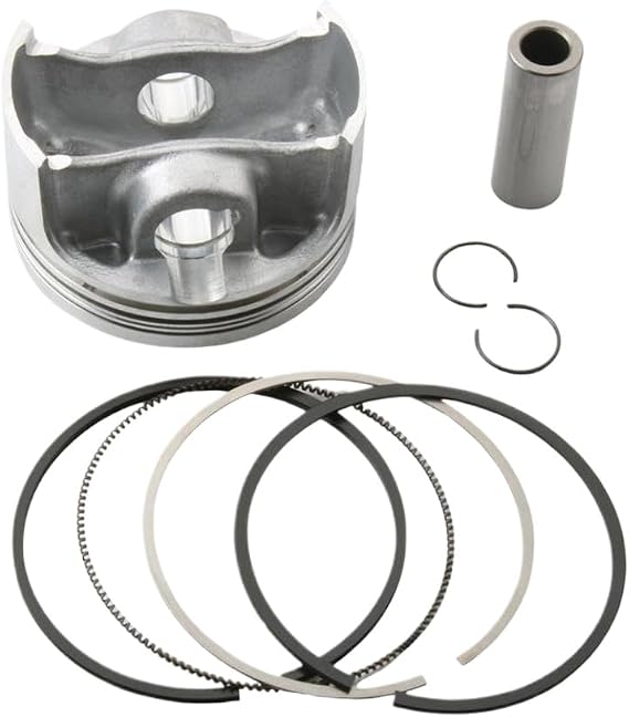 Piston Kit 300cc 4T Compatible With Piaggio Beverly 300 MP3 300 Carnaby 300i X7 Evo Replacement For Part Number 8764580001