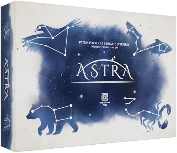 Mindclash Games Astra - Constellation Discovery Base Game for 2-5 Players | Tactical Bidding & Star Exploration | Quick to Learn, Great for Families