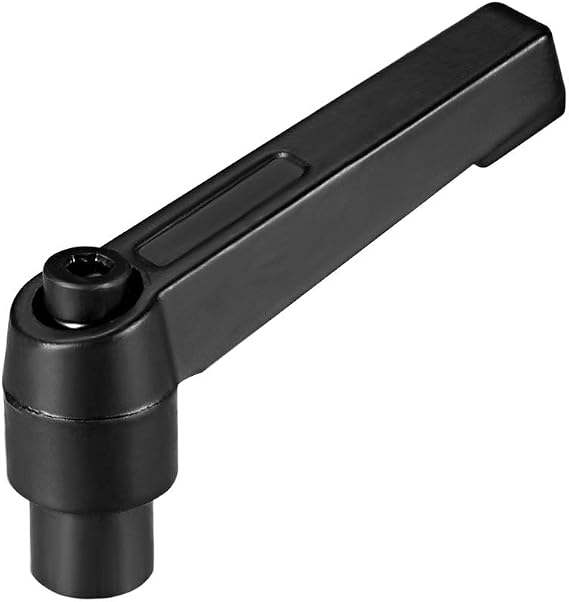 uxcell M6 Handle Adjustable Clamping Lever Thread Push Button Ratchet Female Threaded Stud