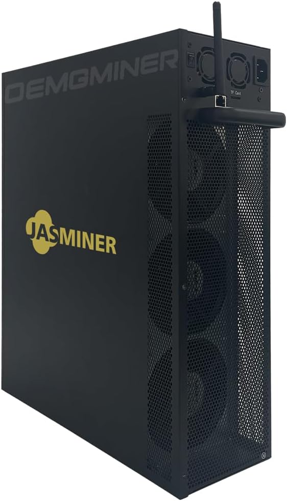 OEMGMINER Jasminer X16-Q 1950M 620W 8G ETC Etherum Classic Ethf Miner High Throughput 3U Quiet Server Black with 100V-240V Power Supply 1950M