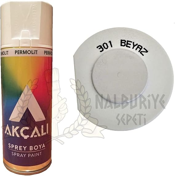 Akçalı Sprey Boya, Beyaz