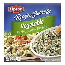 SOUP SECRETS Lipton Recipe Soup and Dip Mix, Vegetable 1.8 oz, Pack of 12
