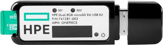 HPE 32GB MicroSD Raid 1 USB Boot Drive