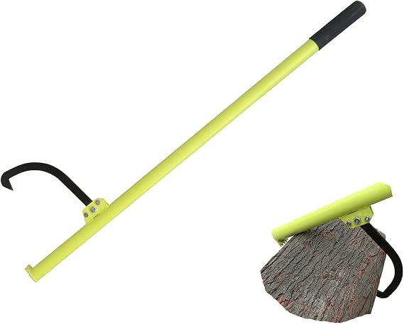 Cant Hook/Steel Cant Hook Logging Tool Log Roller Tool - Retractable 15 Inch Opening Felling Log Roller Tool (Cant Hook 47")