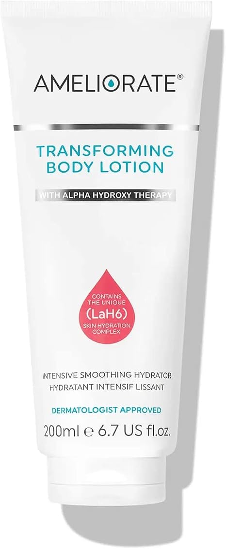 AMELIORATE Rose Transforming Body Lotion, 200 ml (Packaging May Vary)