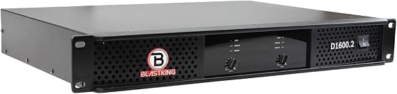 Blastking D1600.2 3200 Watt 2 Channel Class D Amplifier