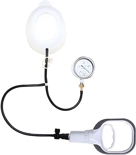Vacuum Bell - Pectus Excavatum Orthosis Brace,With Pressure Gauge(S-S)