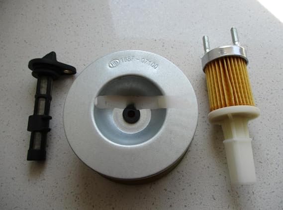 JuzeLY Fit For Ki-por KDE2200X KM170F KDP20 AIR FILTER 168F-07100 OIL FILTER FUEL FILTER DIESEL GENERATOR PUMP PARTS, JuzeLY123
