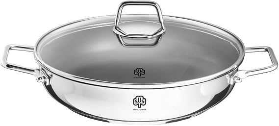 Schulte-Ufer Wega Frying Pan 28 Cm metallic
