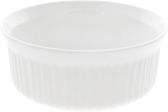 CorningWare French White 2-1/2-Quart Round Dish