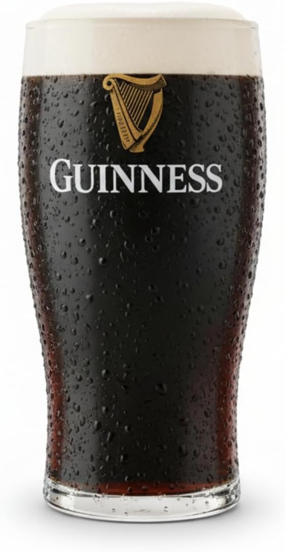 Guinness Draught Pint Glass 20oz (Pack of 2)