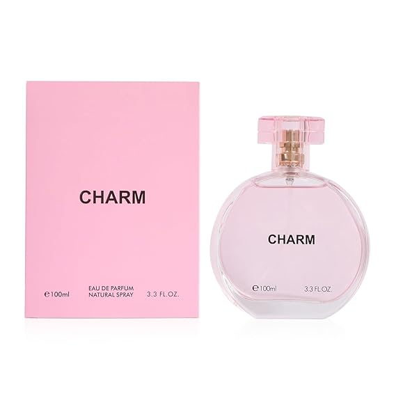 Charm Perfume for Women Fresh Floral Fruity Eau de Parfum Sweet Citrus & Musky Scent 100ml / 3.3 fl oz