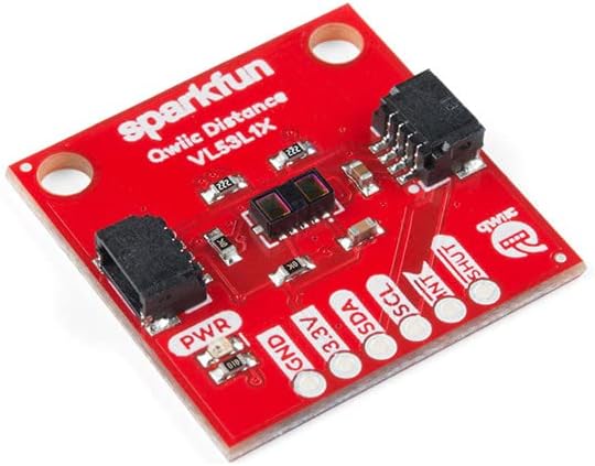 SparkFun Distance Sensor Breakout - 4 Meter, VL53L1X - (Qwiic) - Next Generation ToF Sensor Module - Operating Voltage 2.6V - 3.5V - 1mm Precision - +/-5mm Accuracy - Minimum Read Distance 4cm