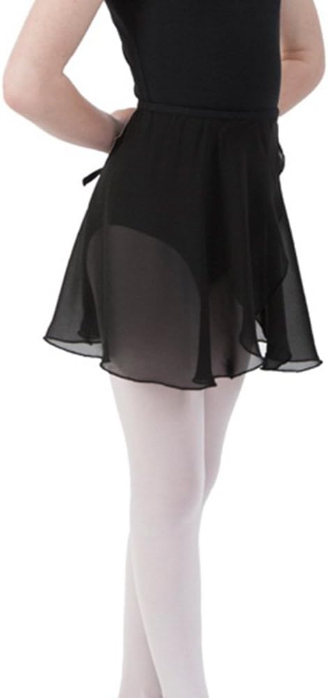 EASTBUDDY Ballet Skirt Chiffon Wrap Dance Skirt for Women & Girls