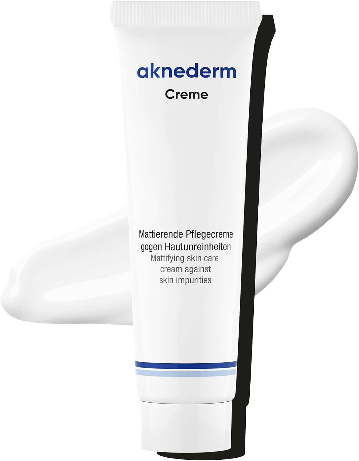 Aknederm Cream 30 g - Mattifying Face Cream Against Pimples & Blemished Skin - Sebum Regulating Moisturizing Cream for an Even Skin Complexion - Anti Pimples with Zinc Oxide and Perfume Free