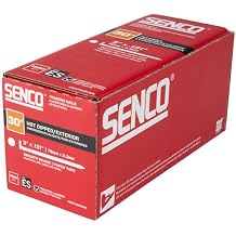 SENCO Framing Nails | 30 Degree | 3 Inch x .131 | Smooth Shank | Paper Tape Collated Nail | Hot Dipped Galvanized |1,000 ct.| K527ASBXNR