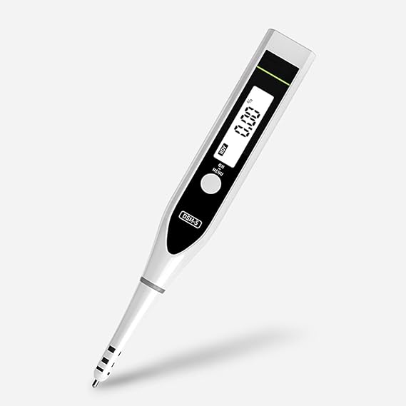 Salt Tester, Digital Pen-Type Salinity Meter with LCD Backlight Display, 3s Fast Reading & Smart Alert, Measures Up to 99C, for Soup, Brine, Pickled Food,DSM5
