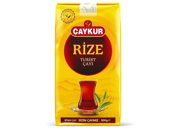 CAYKUR Rize Turist Black Tea, Authentic Turkish Loose Leaf Tea, Rich Aroma & Smooth Taste, Daily Rituals & Breakfast tea 500g / 17.6 Oz