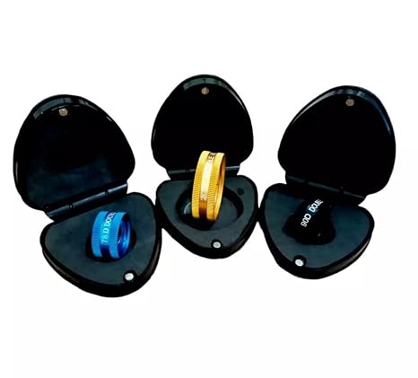 Double Aspheric Lens Set, 20D, 90D & 78D, 3 Lenses in Cases