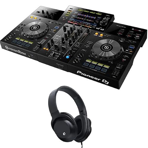 Pioneer All-in-One DJ System XDJ-RR  Headphones KHP-001 Set