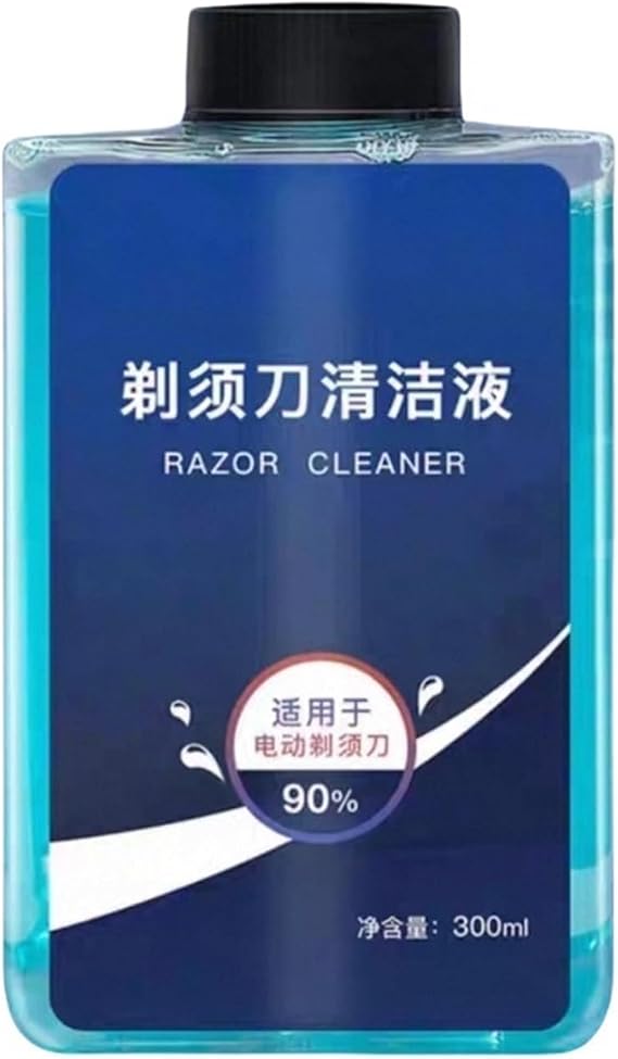 Electric Shaver 300 ML Cleaning Solution. Compatible With Philips 5/7/9/3000 Series S9985/84, S7887/82, S5832/01, S3203/08 Electric Shaver(300ML x1Pcs)