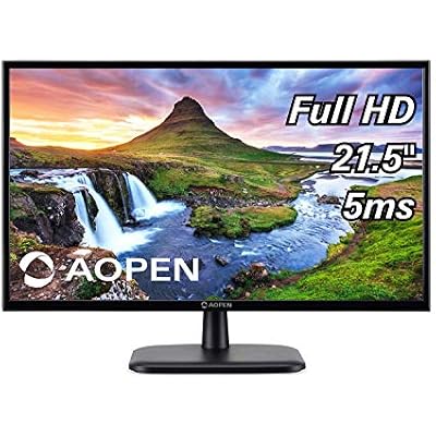 AOPEN by Acer 22CV1Q bi 21.5 Full HD 1920 x 1080 VA Monitor for Work or Home 1 x HDMI & VGA Port
