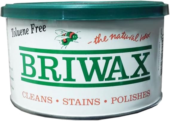 Briwax Toluene Free Furniture Wax Polish, 16 Oz. - Rustic Pine