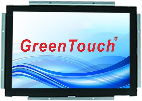 GreenTouch 19 inch open frame touch monitor infrared touch technology with VGA and DVI for Kiosks