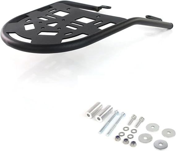 Motorcycle Steel Rear Luggage Rack Compatible with Yamaha TW200 1987-2019 2020 2021 2022 2023 2024 TW 200 Top Case Rear Rack Carrier