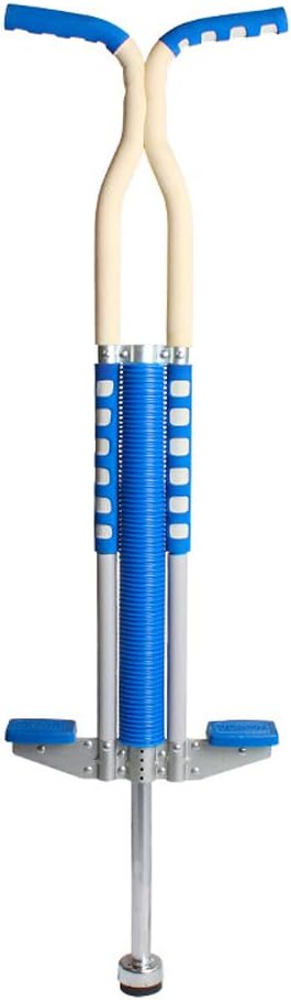 Pogo Stick Jumping Shoes, Spring Thickening Design Anti Slip Material for Adults Kids Outdoor Body Building Gym Sport Exercise, with Foam Cotton Non Slip Handle Gloves