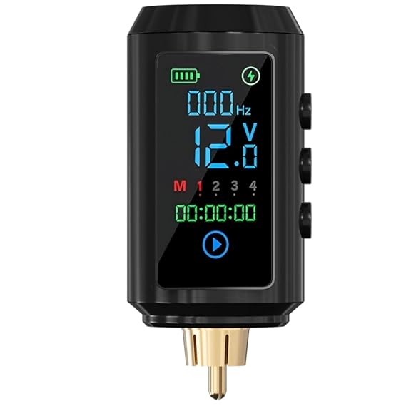 Neebol 1600mAh Wireless Power Supply for Beginners,RCA Tattoo Battery Pack