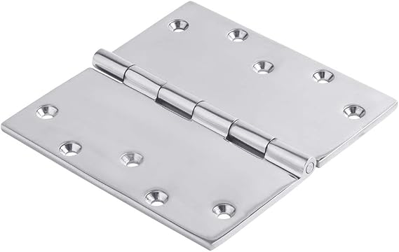 White Water 6119S Stainless Butt Hinge 6" x 6"