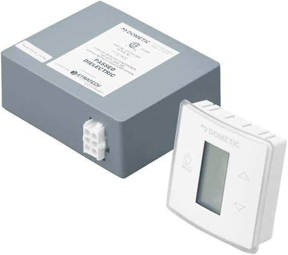 Dometic Air Conditioners 3316230.700 Control Kit/Relay Box Heat/Cool with Polar White CT Wall Thermostat