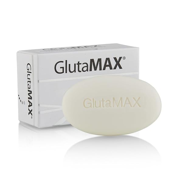 Skin Tone Enhancing Soap, Smooth Glow Gentle Cleanser with Glutathione for Daily Face and Body Care Exfoliating Bar - 135g