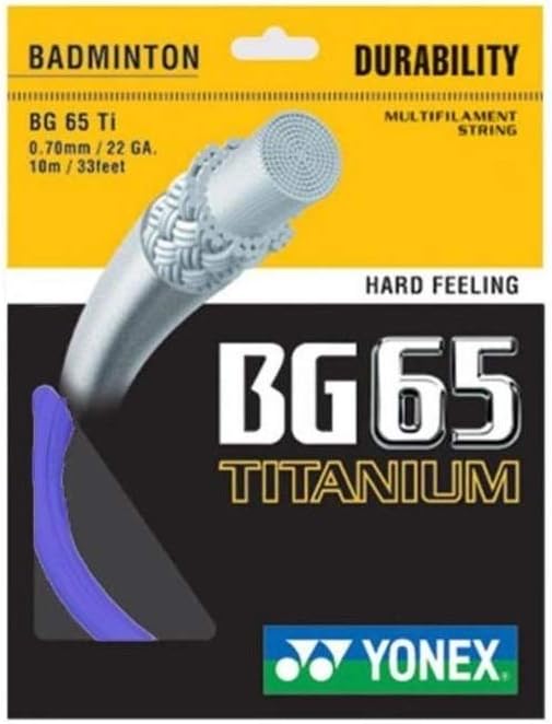 Yonex BG-65 Ti Blue Badminton String