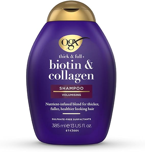 OGX Dolgunlaştırıcı Biotin & Kolajen Sülfatsız Şampuan 385 ml