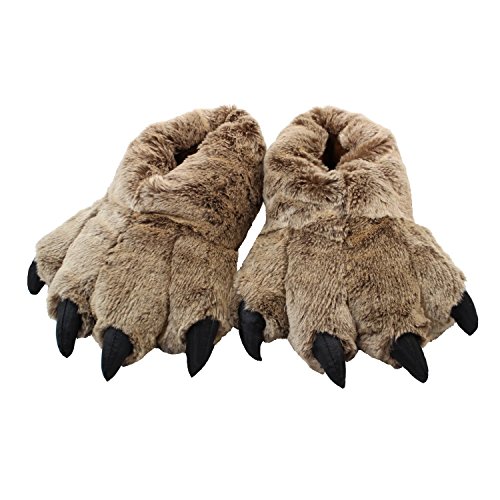 Timber Wolf Slippers Medium Brown